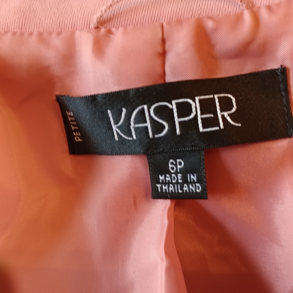 Kasper Peach Blazer - Picture 2 of 2